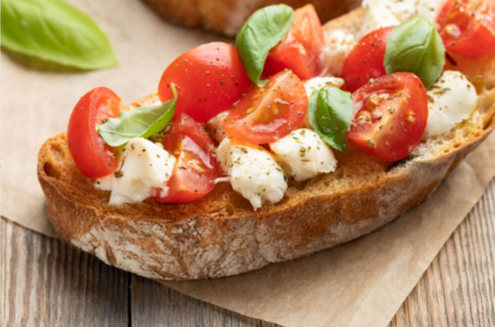 Tomato Bruschetta Con Tutto